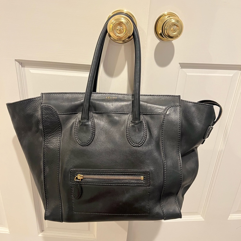 Celine original mini luggage tote